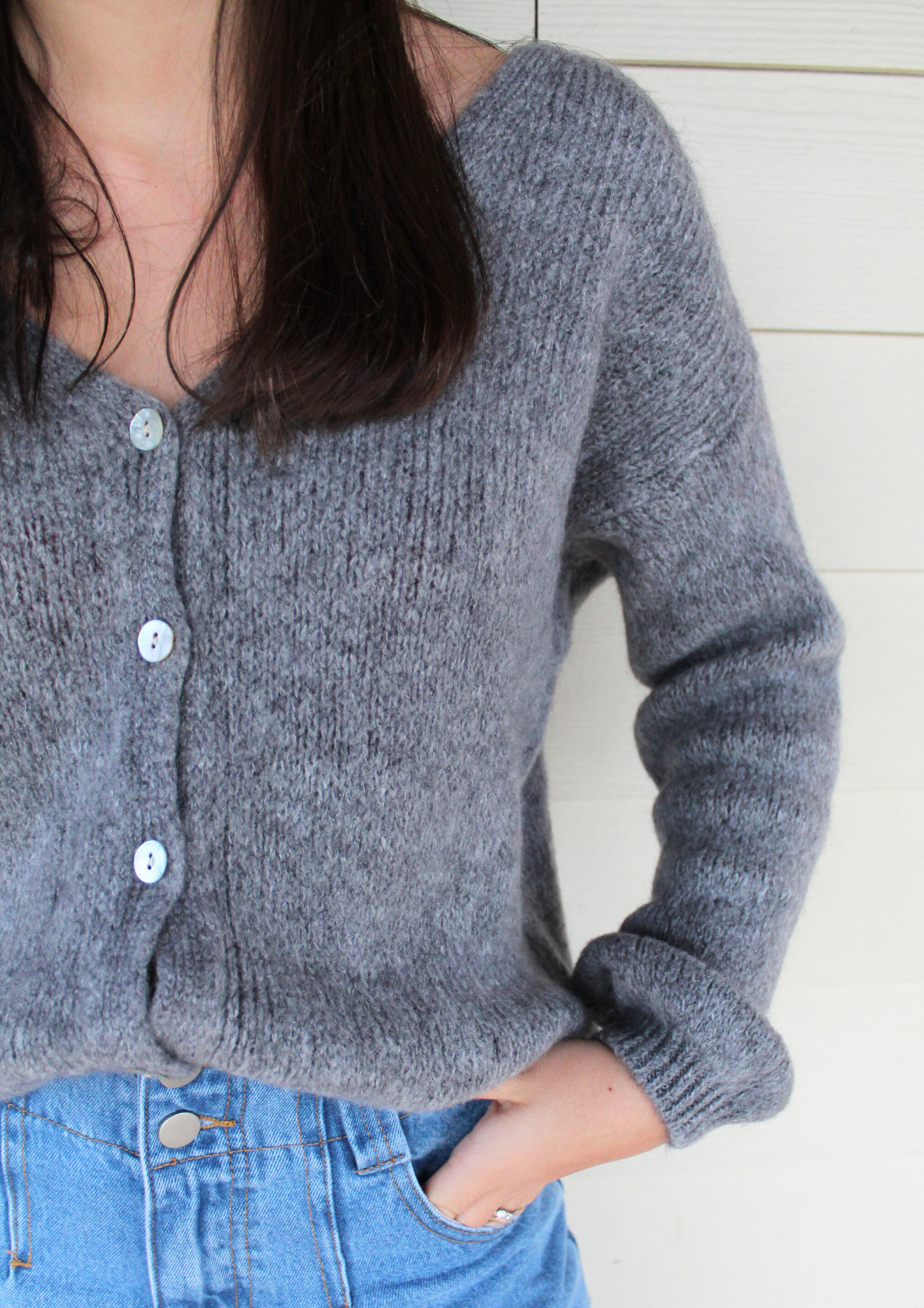 Gilet doudou gris ♡
