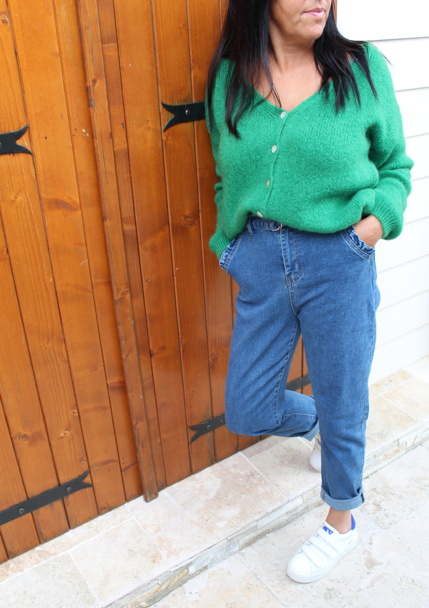 Gilet doudou Vert ♡