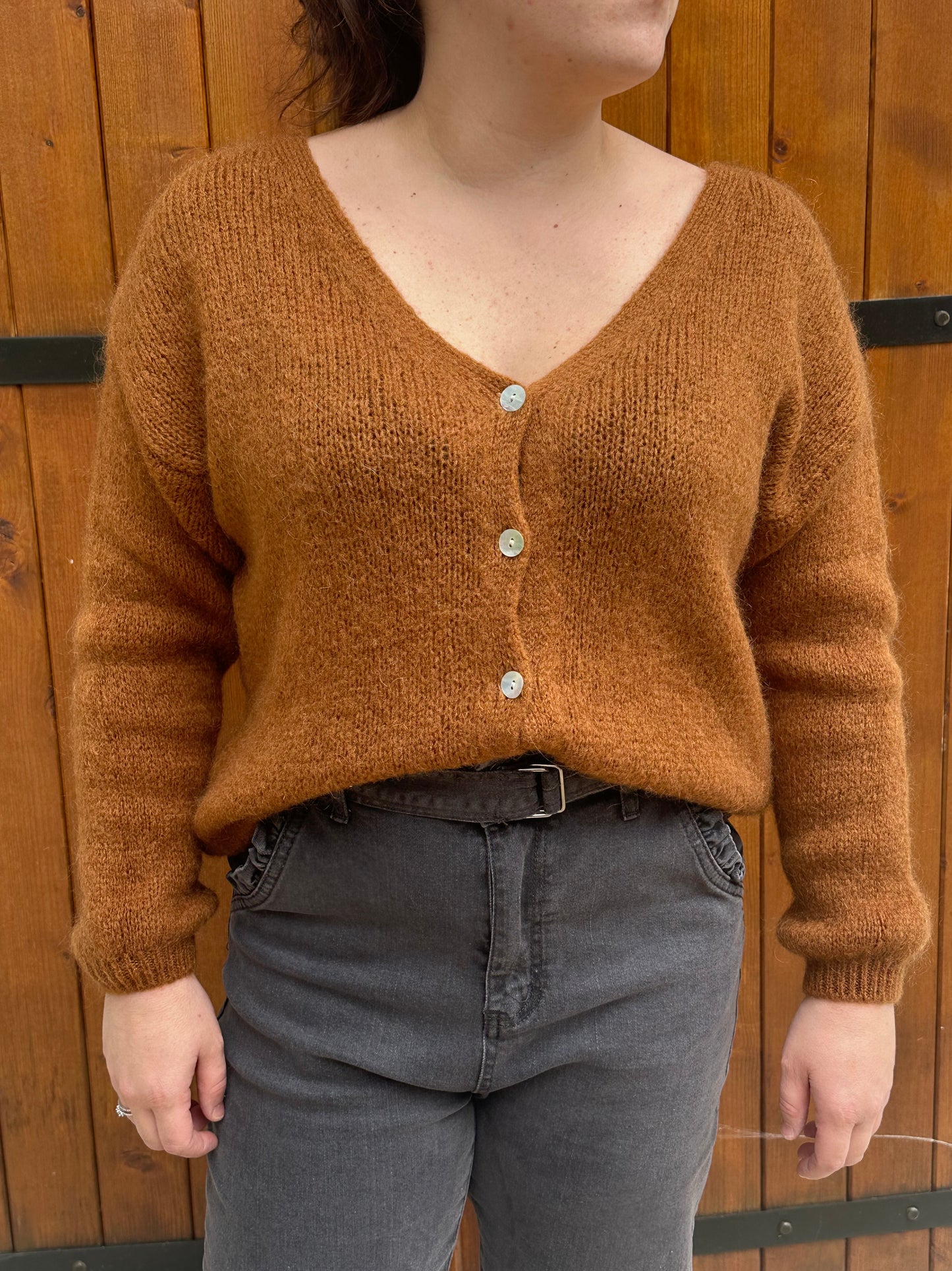 Gilet doudou caramel ♡