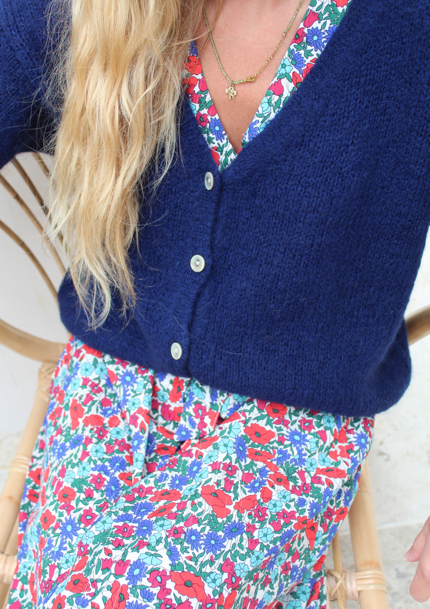 Gilet doudou Marine ♡