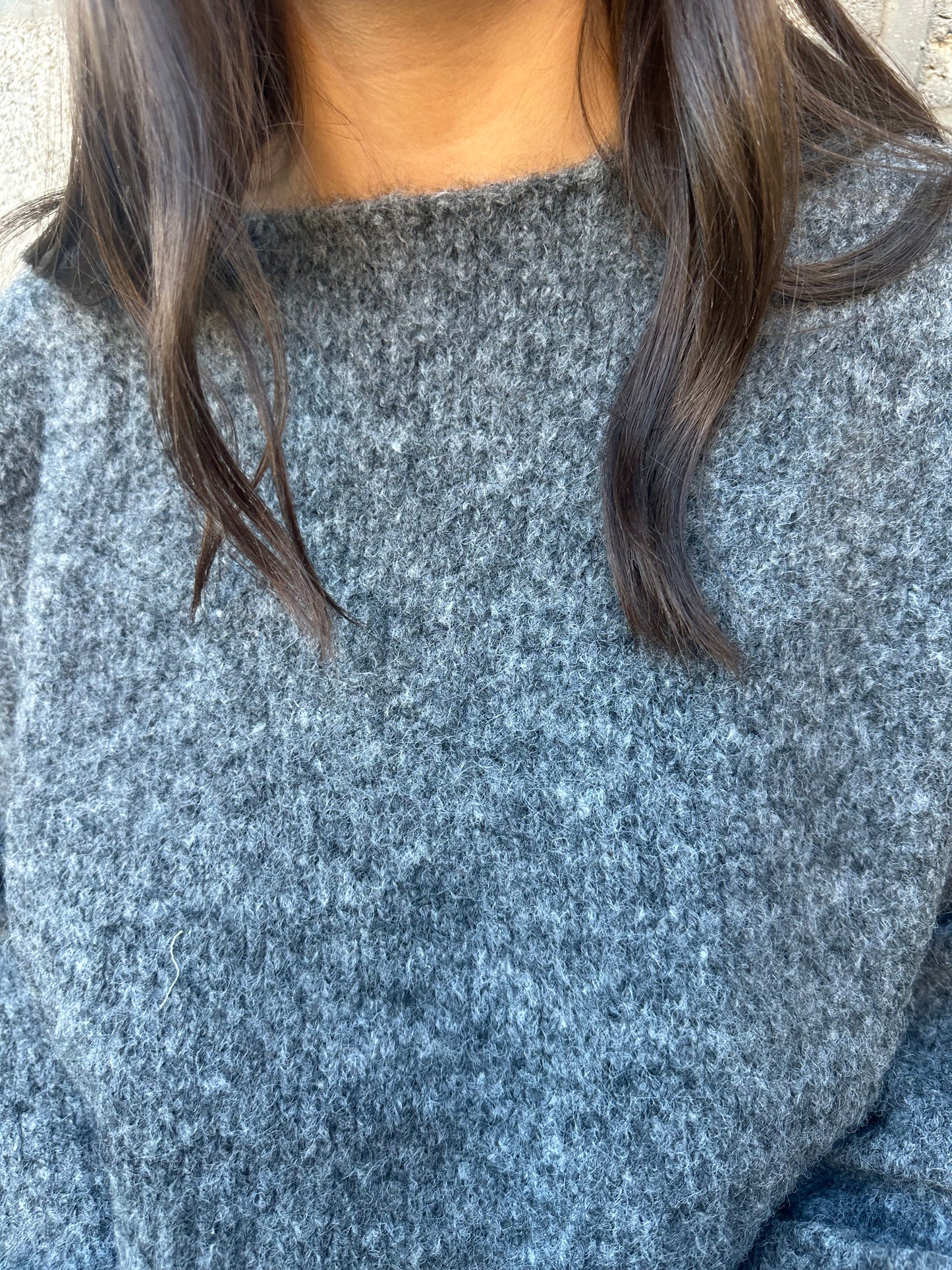 Pull tout doux gris ♡