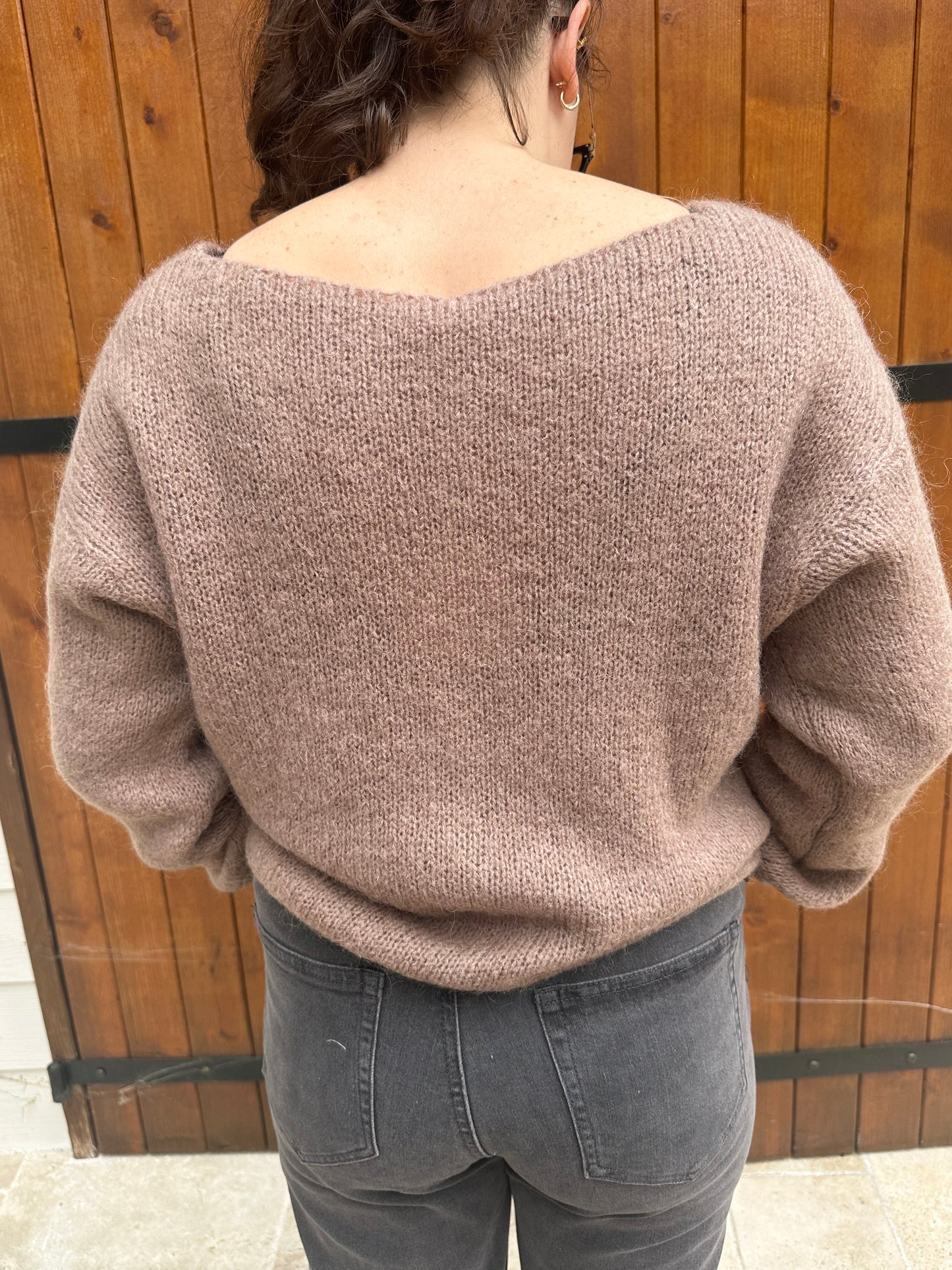 Gilet doudou taupe ♡