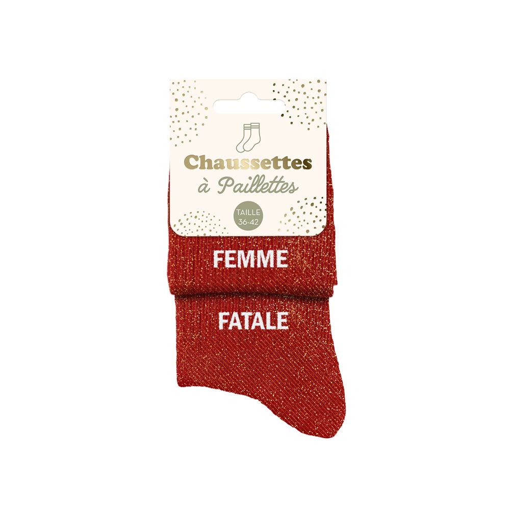 Chaussettes Femme Fatale ♡