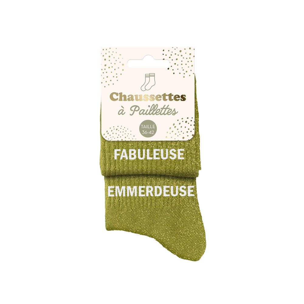 Chaussettes Fabuleuse Emmmerdeuse ♡
