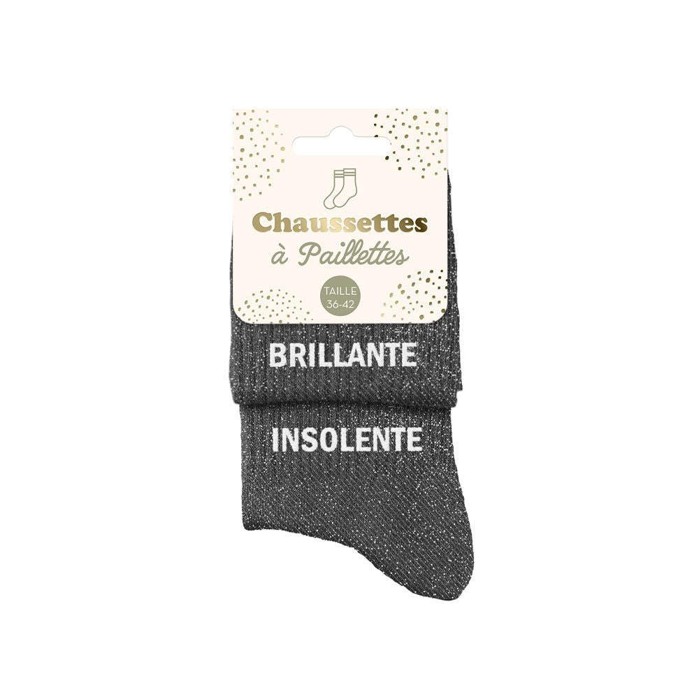 Chaussettes Brillante Insolente ♡