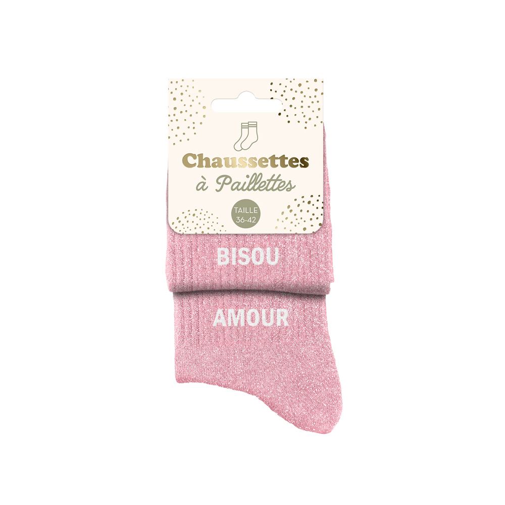 Chaussettes Bisou Amour ♡