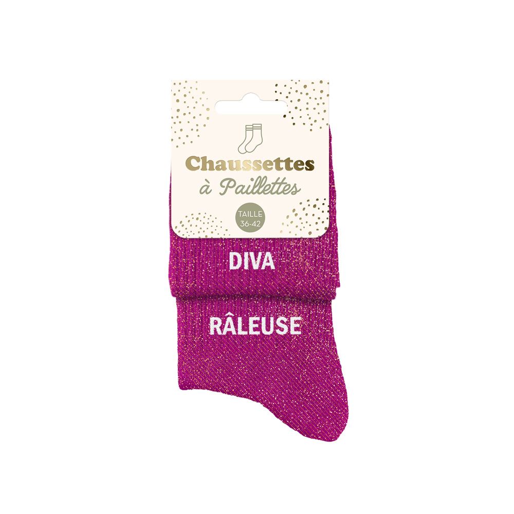 Chaussettes Diva Raleuse ♡