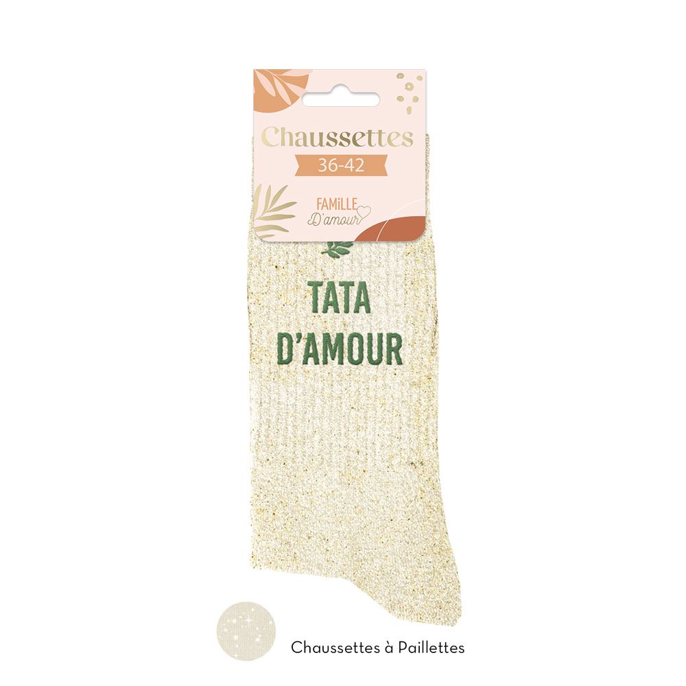 Chaussettes Tata d’amour ♡