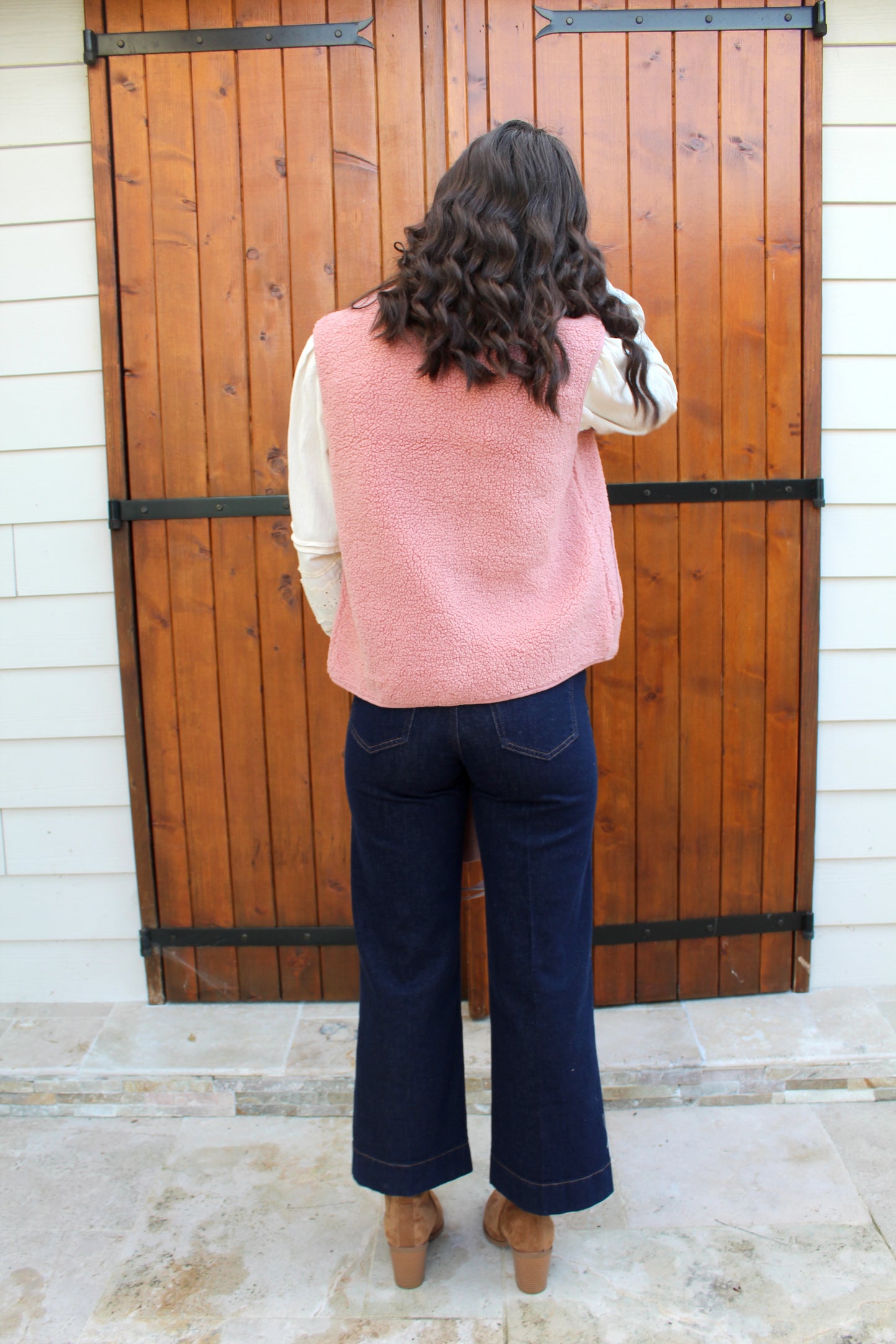 Jean cropped brut ♡