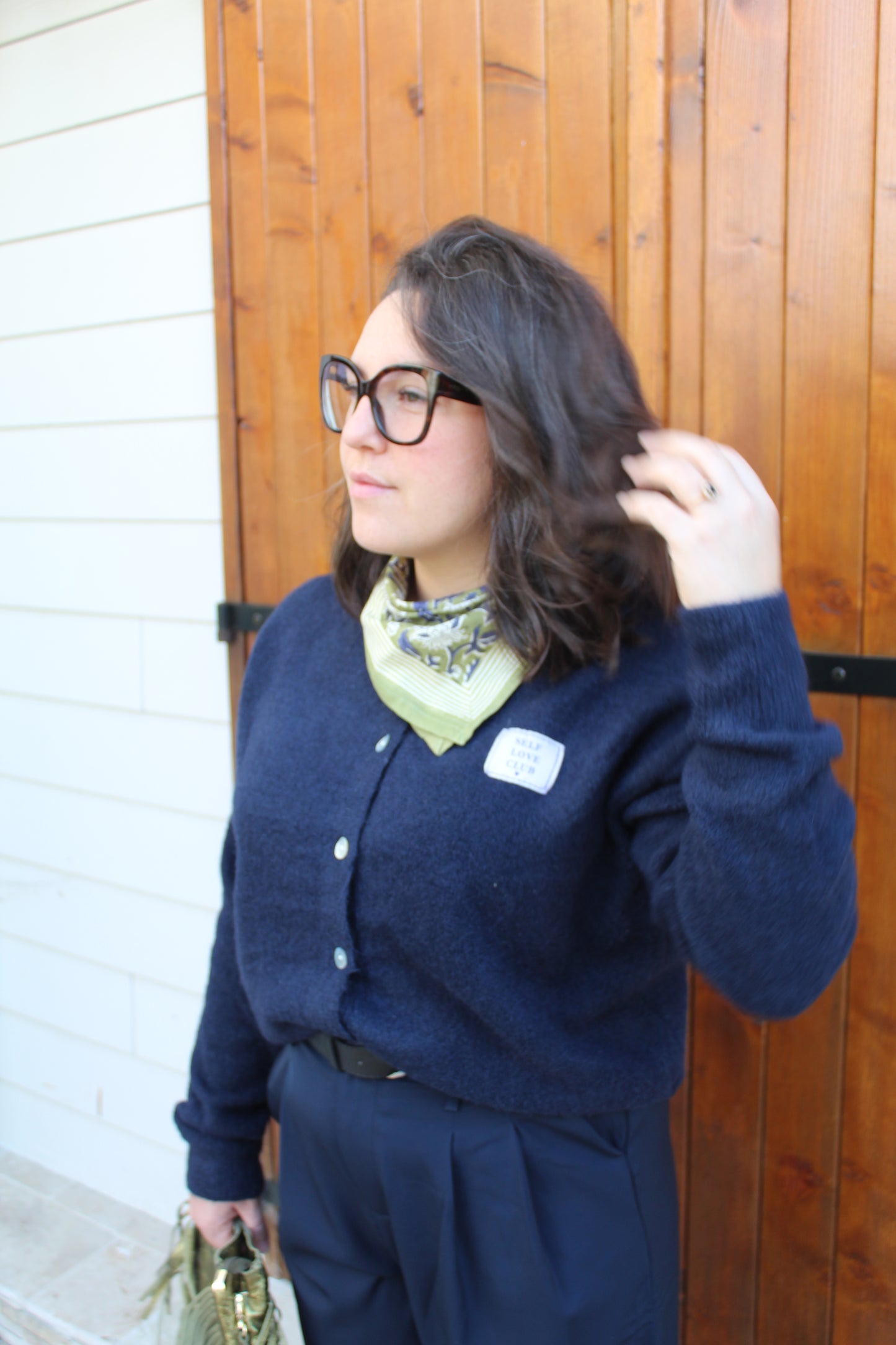 Pull marine "SELF LOVE CLUB" ♡