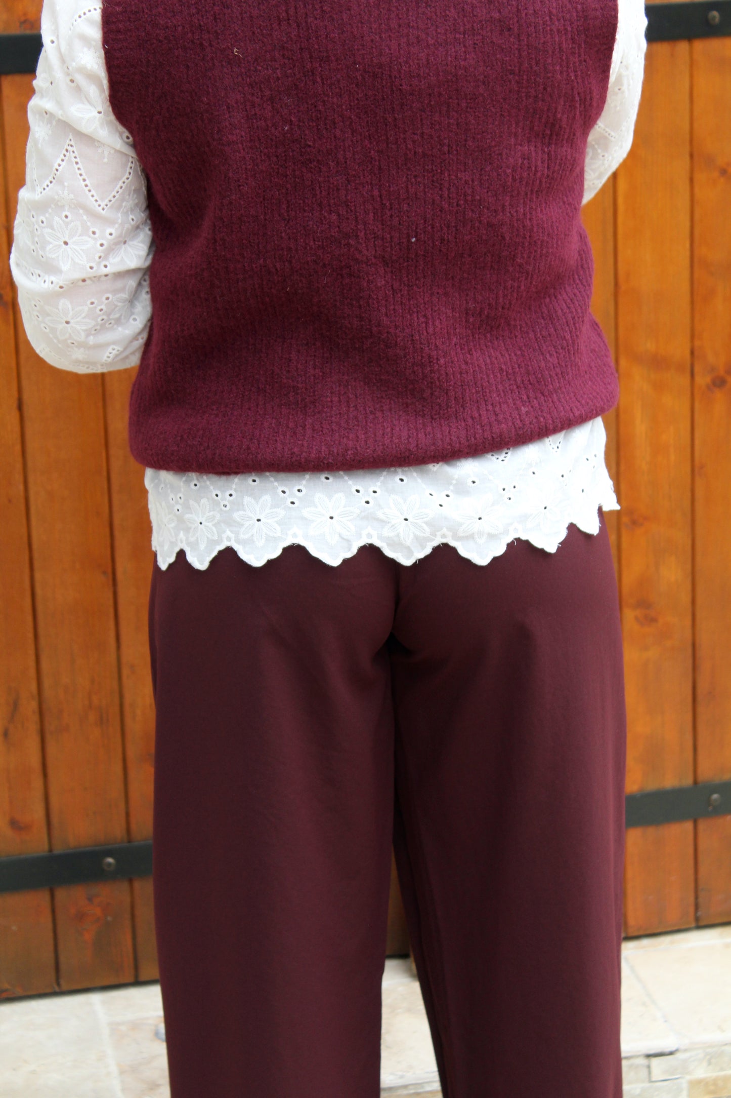 Pantalon ballon prune ♡