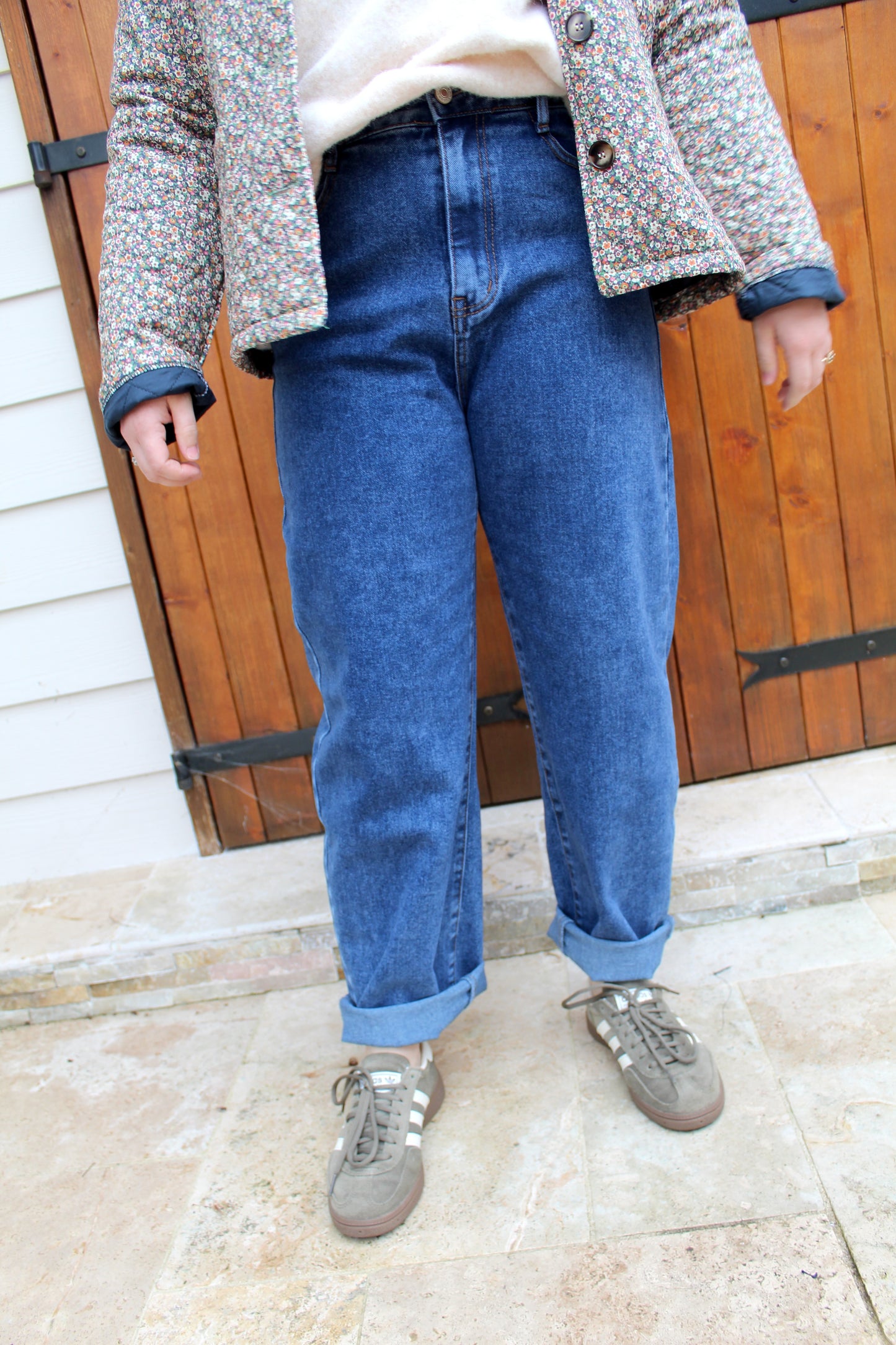 Jean ballon bleu ♡