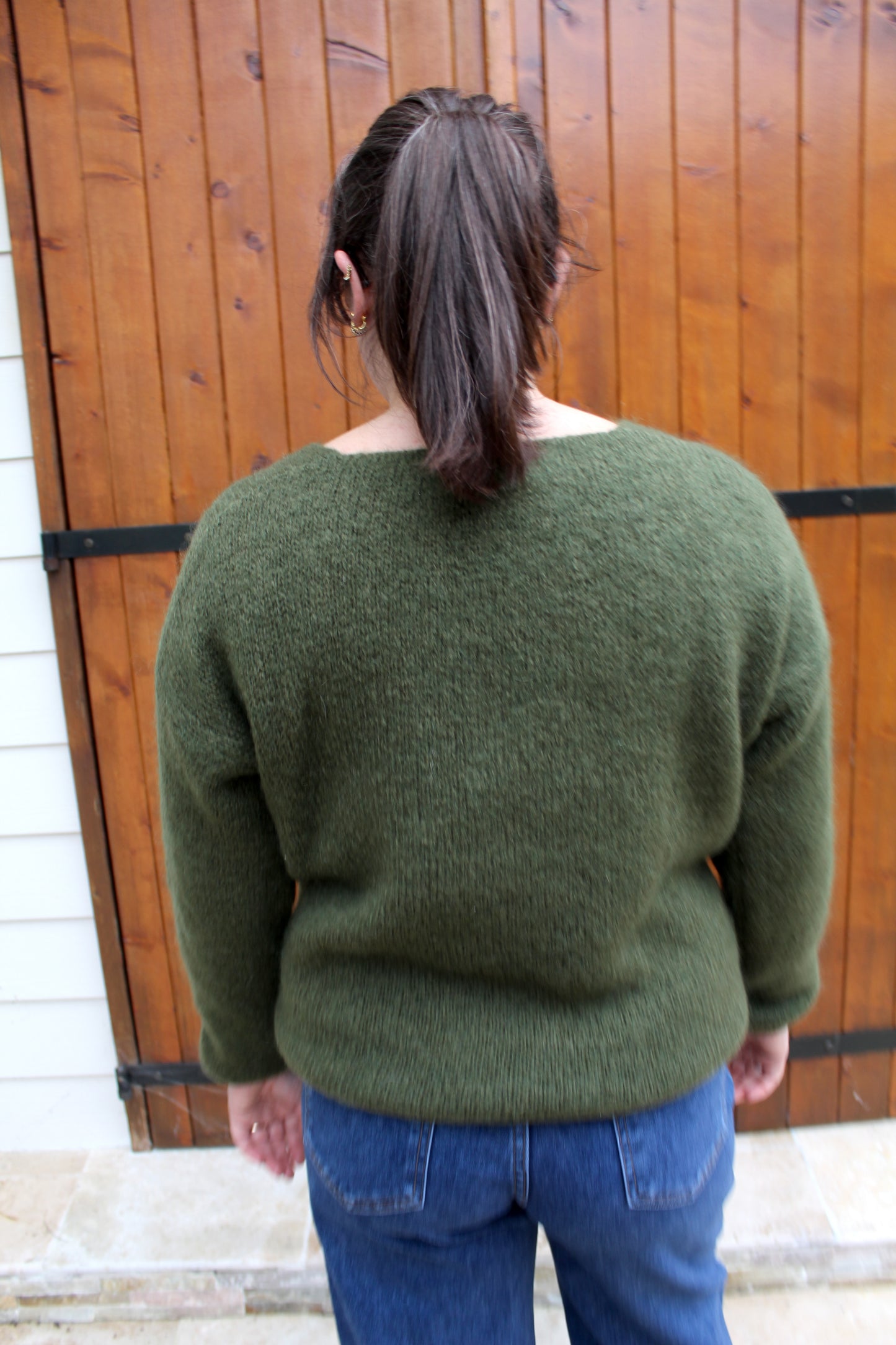 Pull tout doux kaki ♡