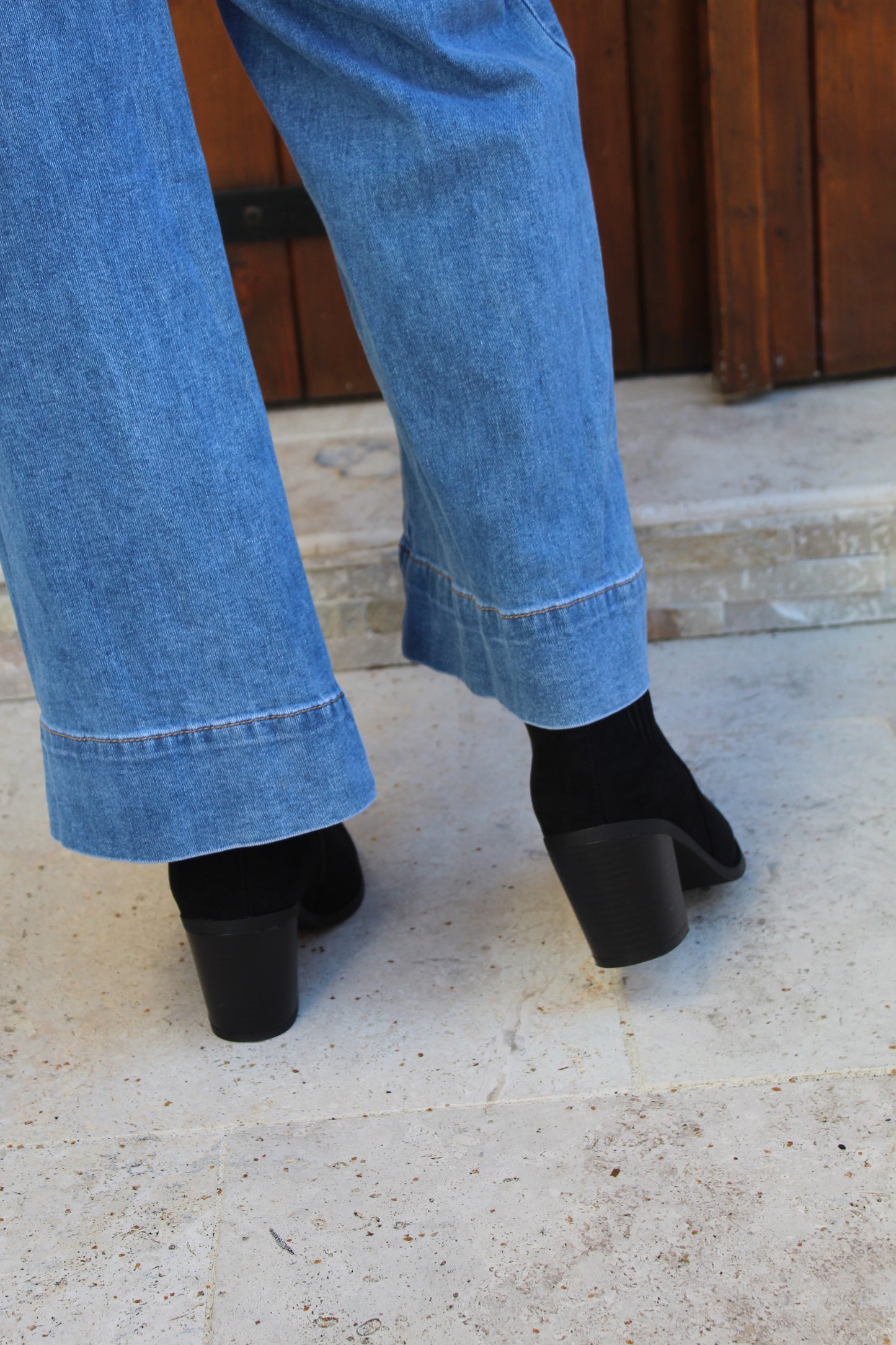 Bottines pointues noires ♡