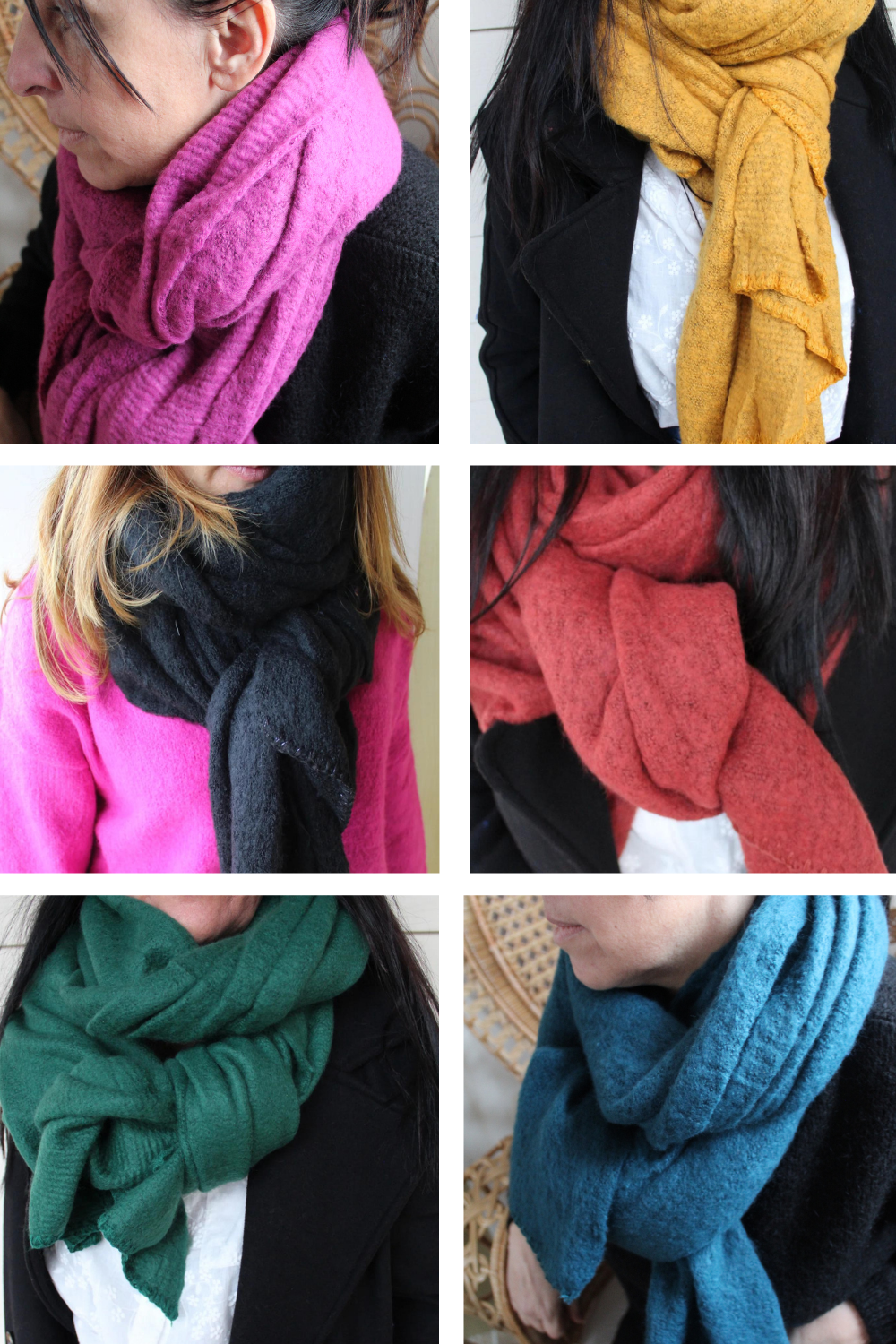Echarpes toutes douces ♡
