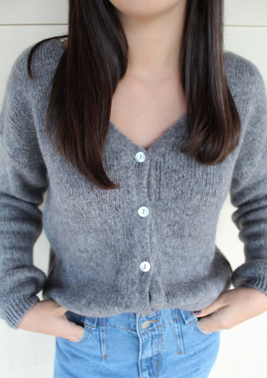 Gilet doudou gris ♡