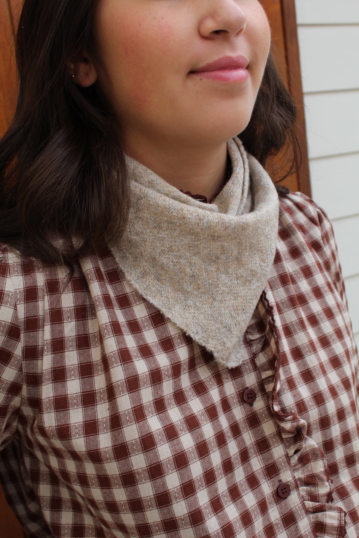 Foulard écharpe petit model beige