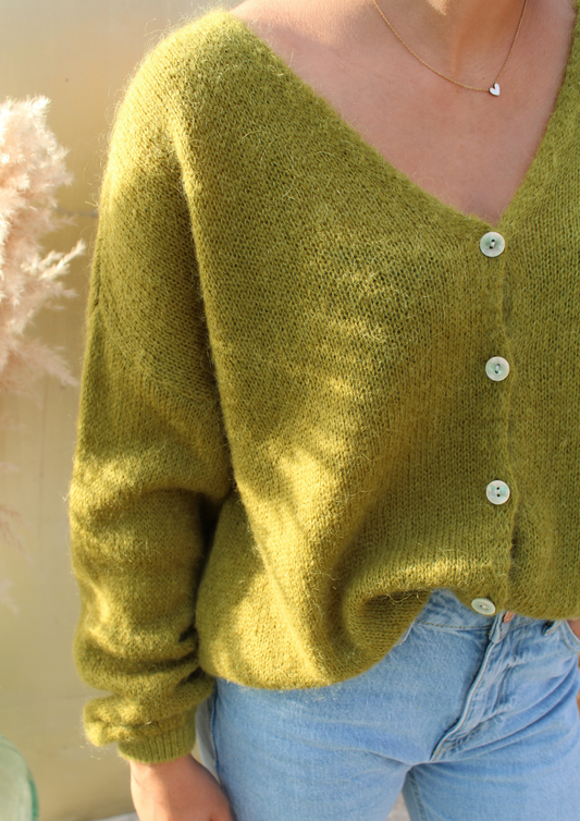 Gilet doudou Olive ♡