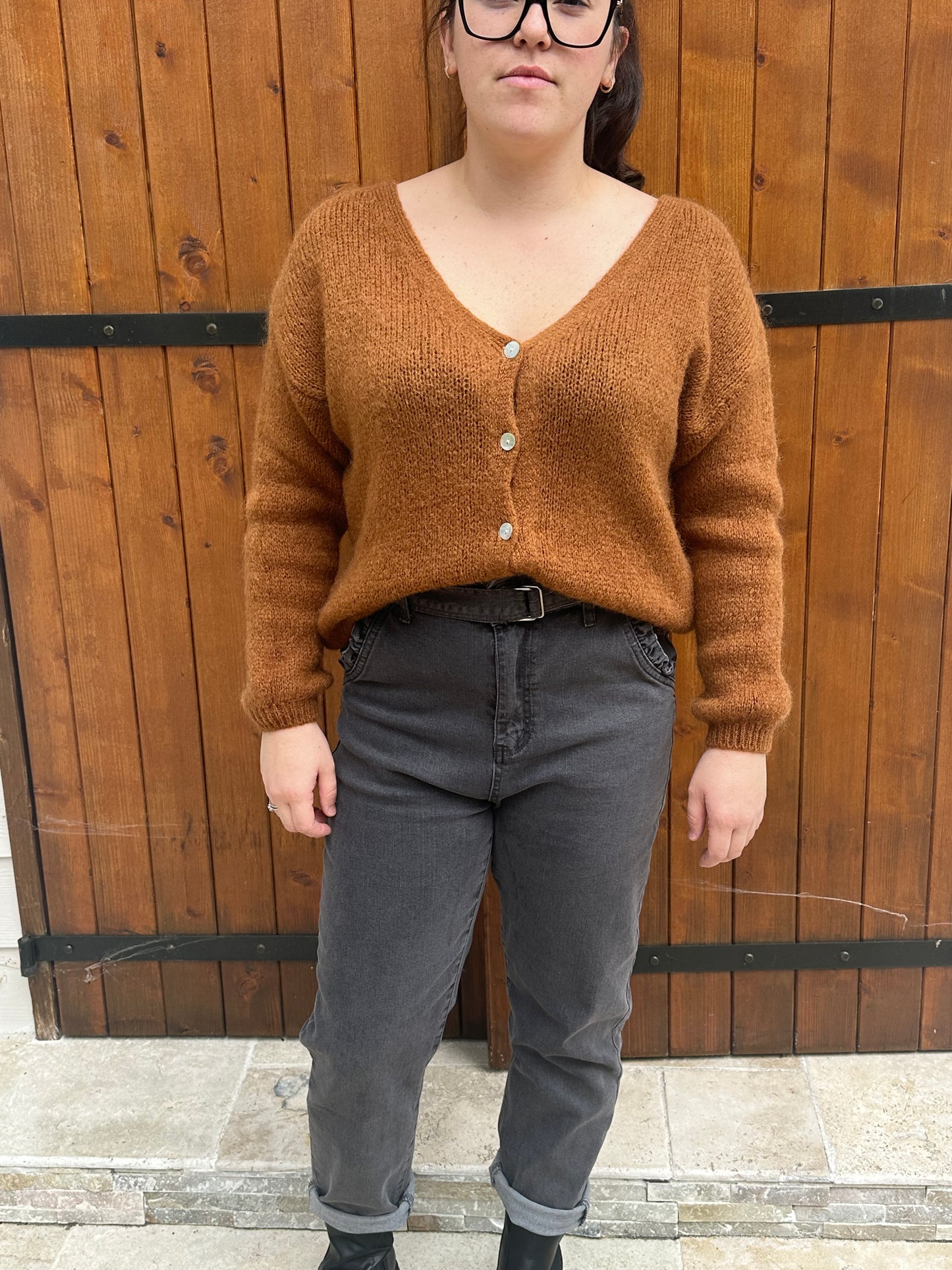 Gilet doudou caramel ♡