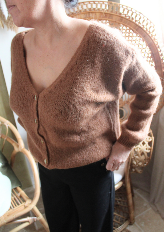 Gilet doudou Camel ♡