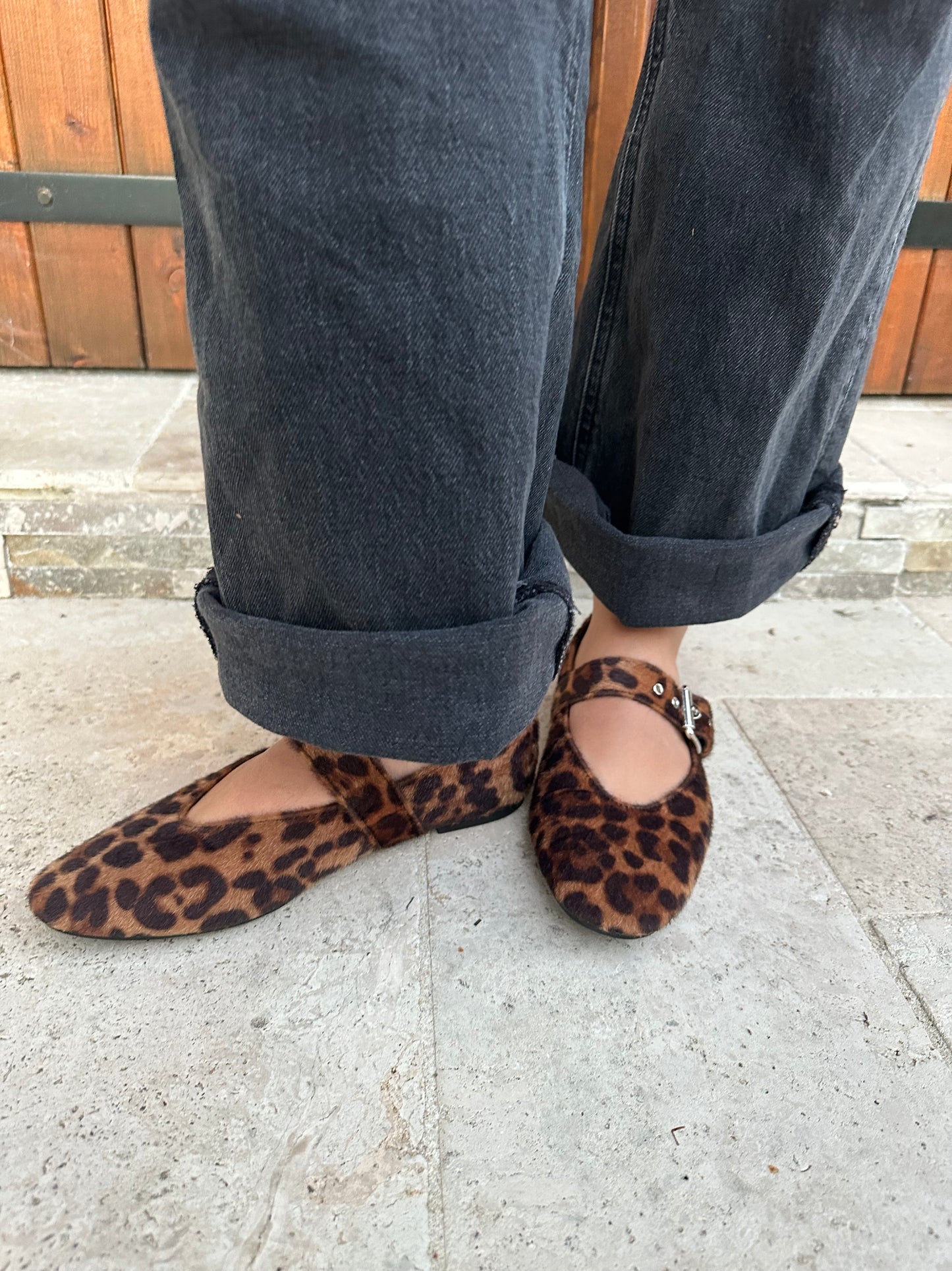 Ballerines léopard ♡