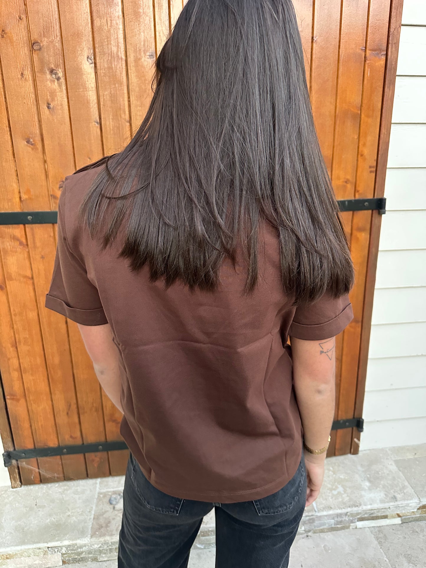 T shirt chocolat ♡