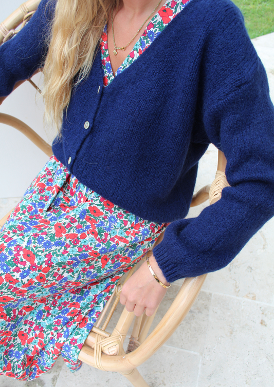 Gilet doudou Marine ♡