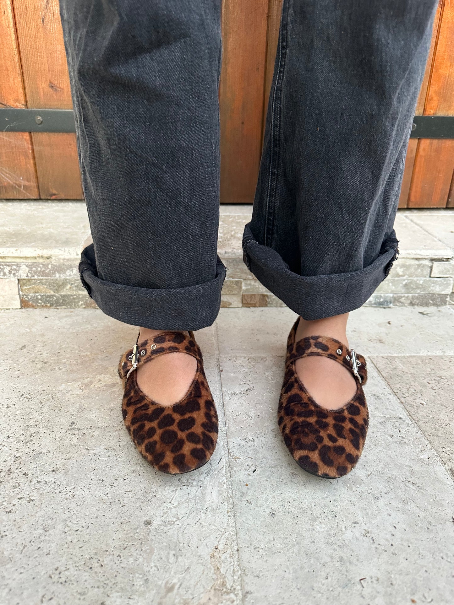 Ballerines léopard ♡