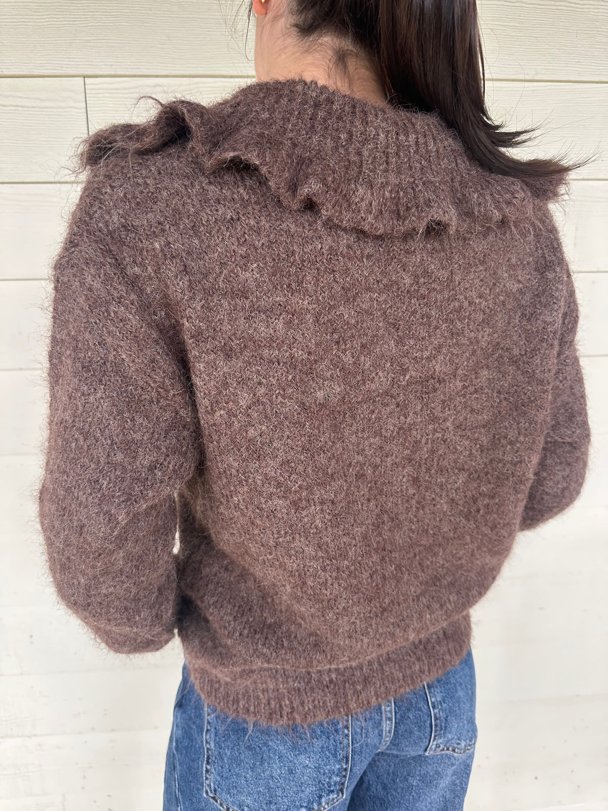Veste doudou chocolat originale