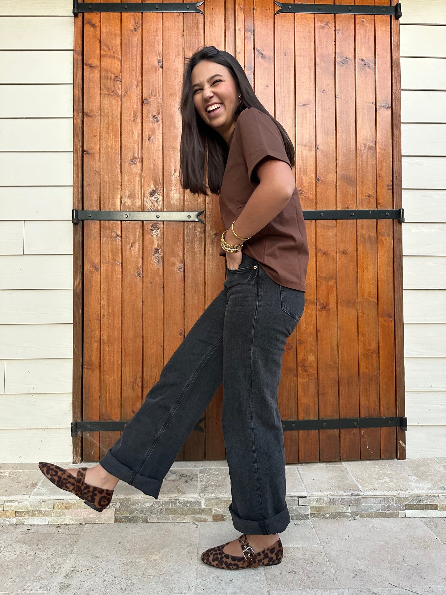 Ballerines léopard ♡