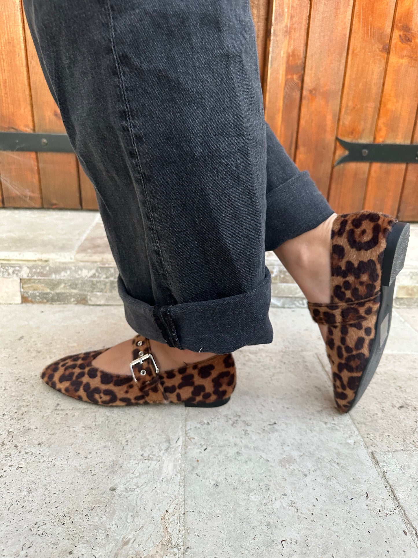 Ballerines léopard ♡