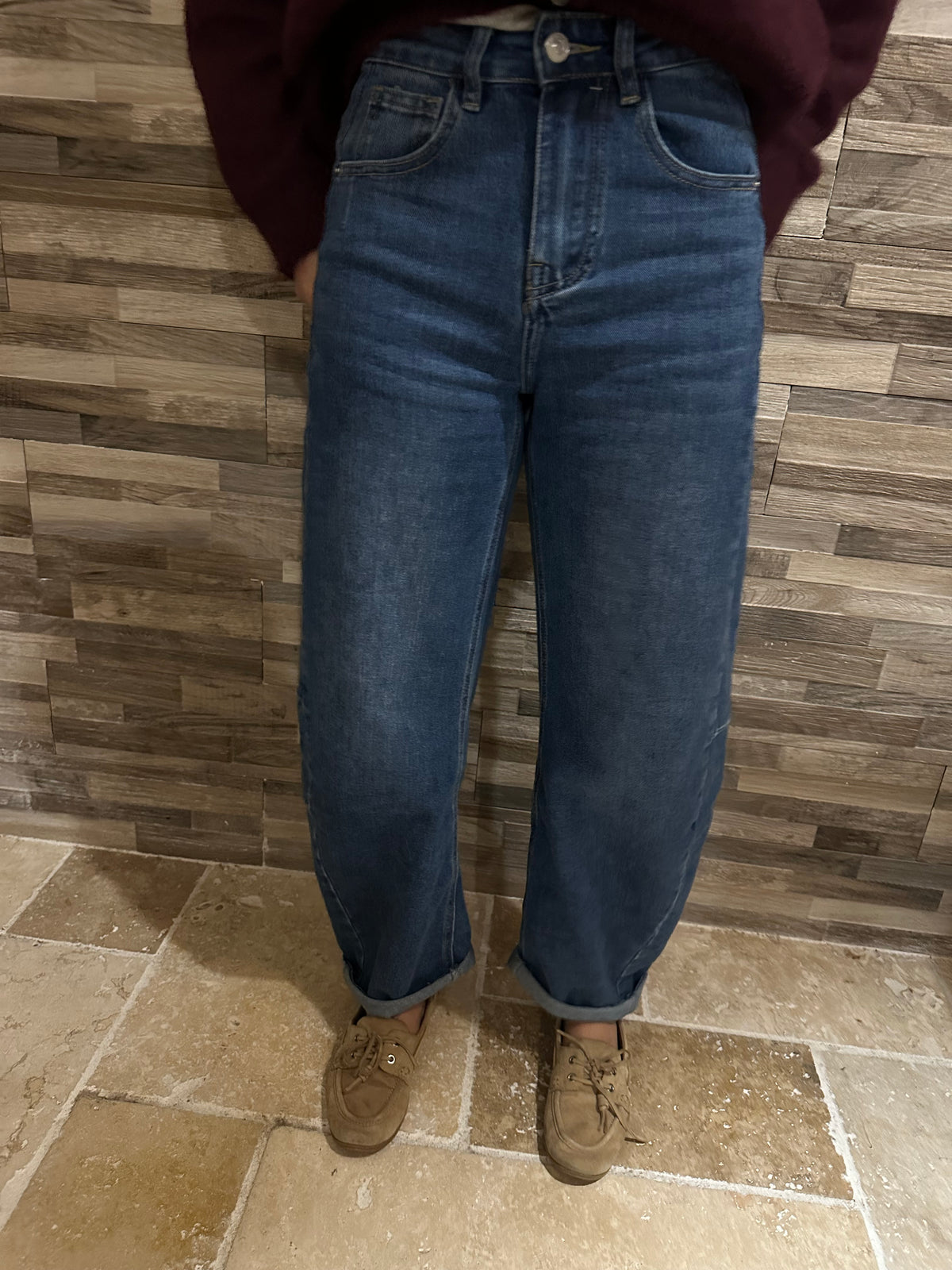 Jean barrel original et confortable