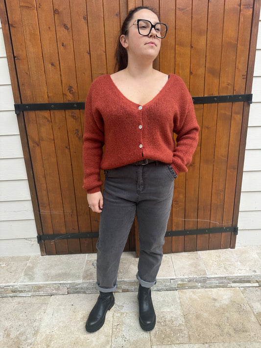 Gilet rouille ♡