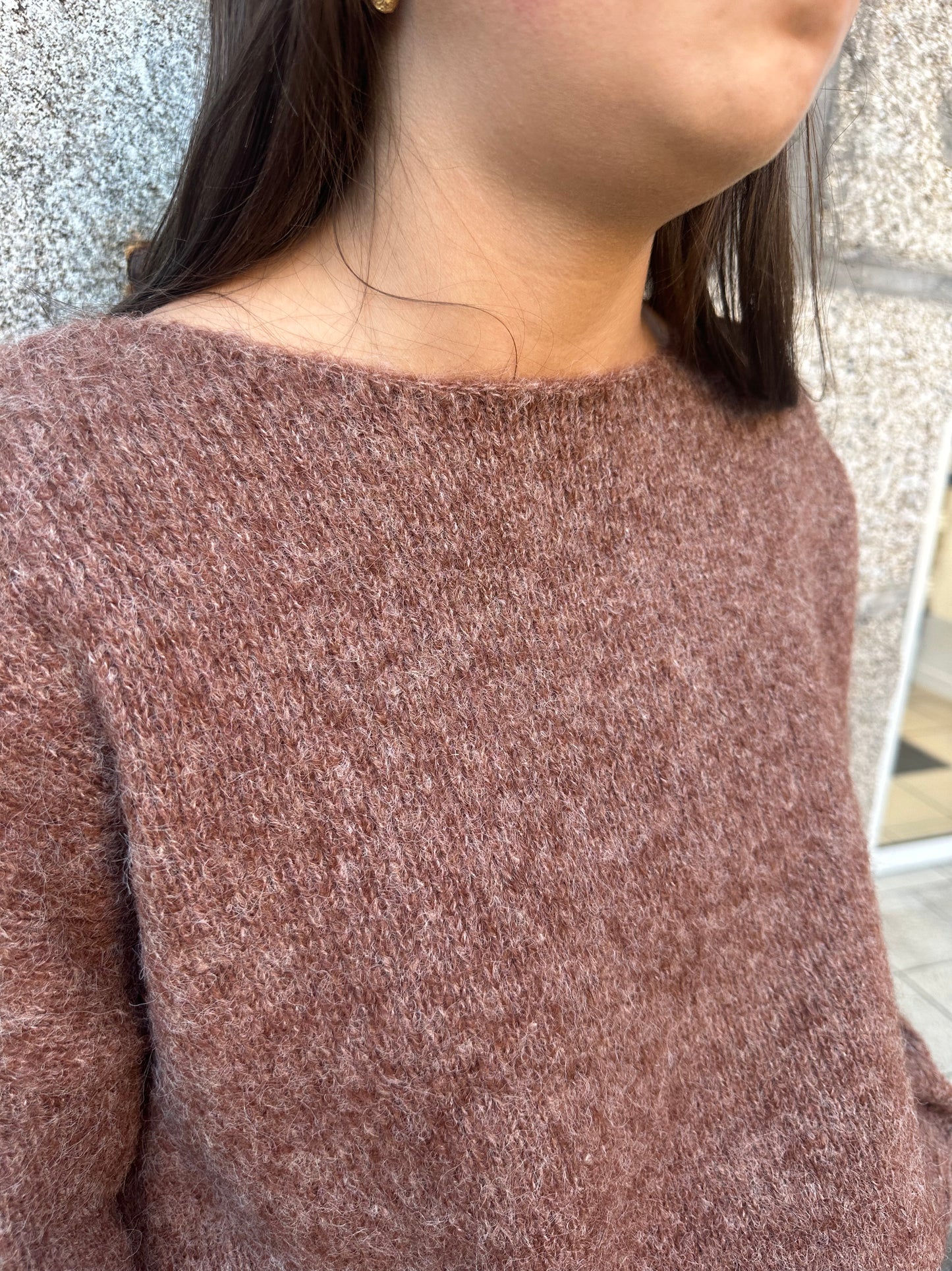 Pull tout doux chocolat ♡