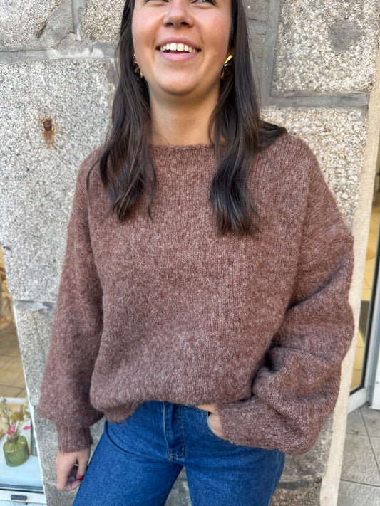 Pull tout doux chocolat ♡