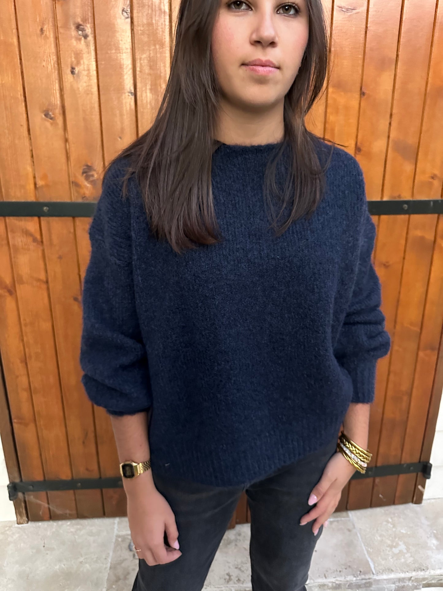 Pull tout doux Marine ♡