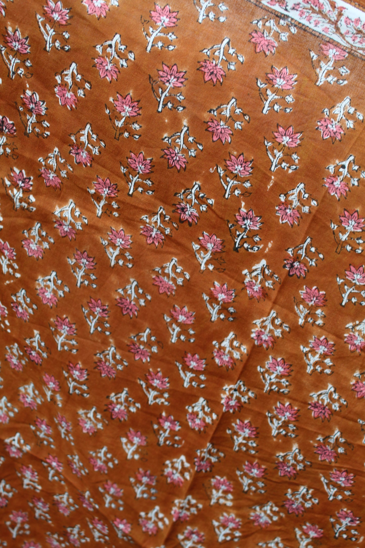 Foulard indien (grand format) ♡ punam camel