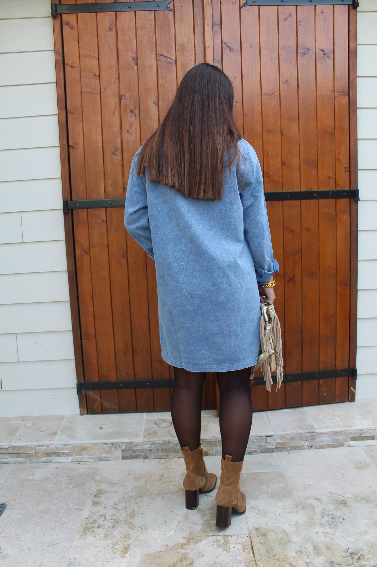 Robe en jean ♡