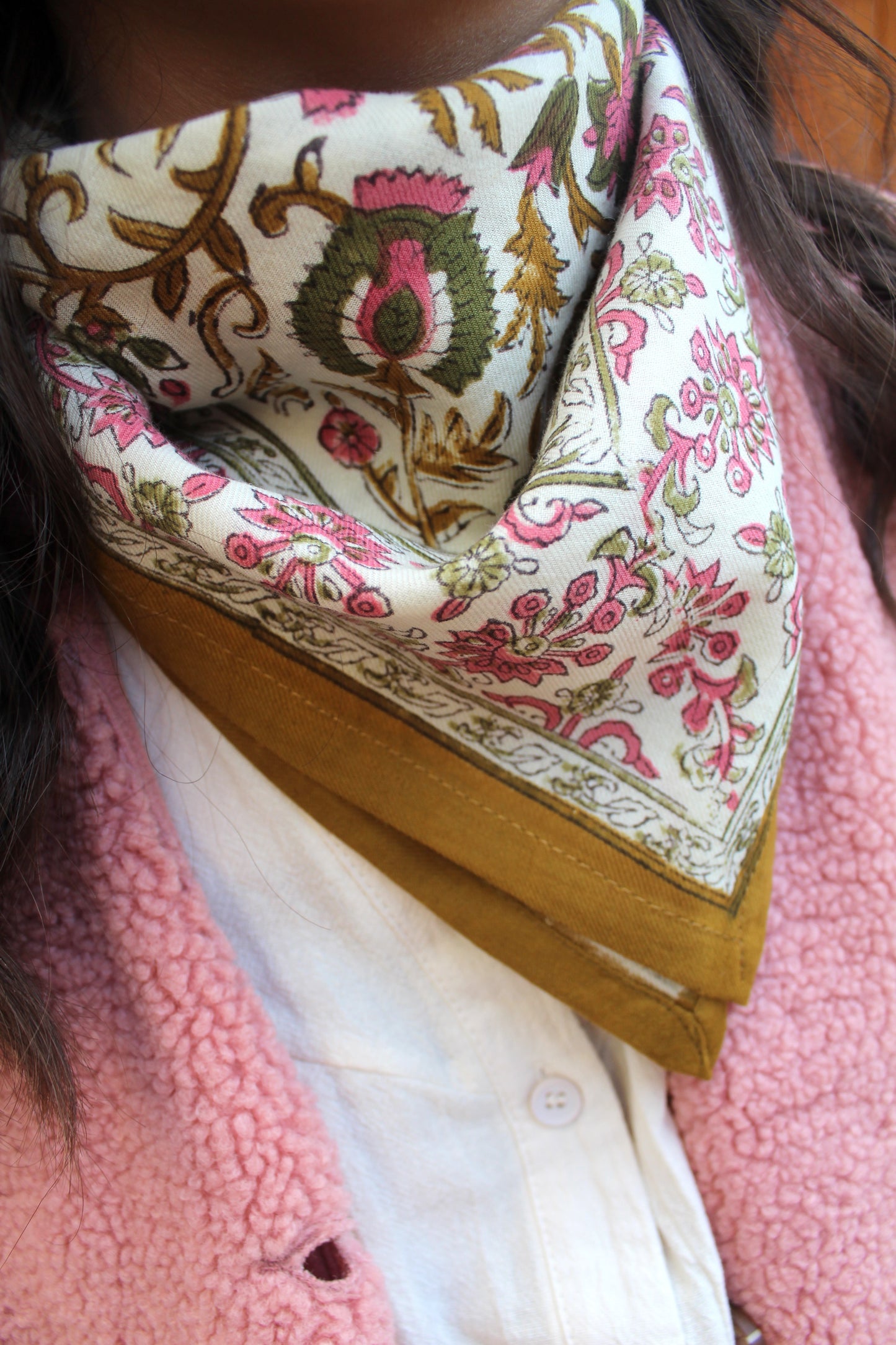 Foulard indien (petit format) ♡ Mina Jaspe