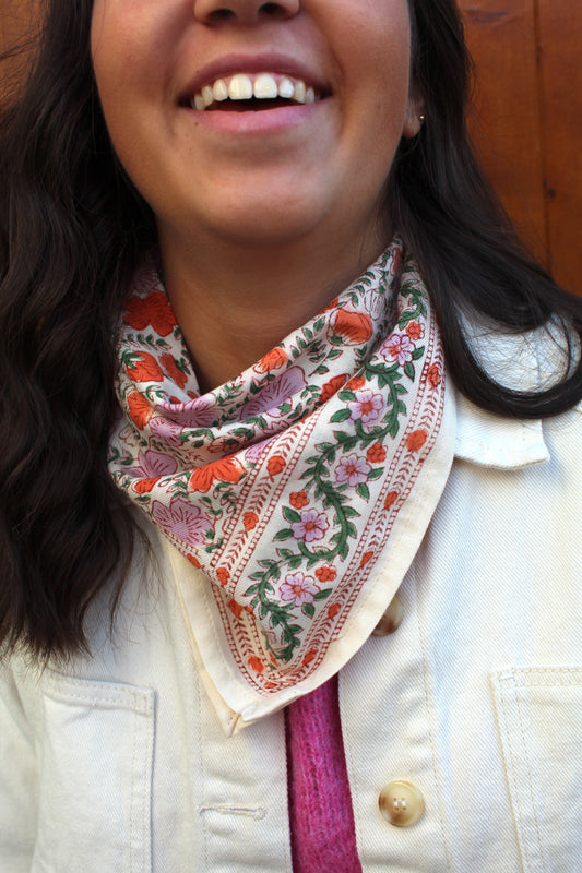 Foulard indien (petit format) ♡ Ellis Clémentine