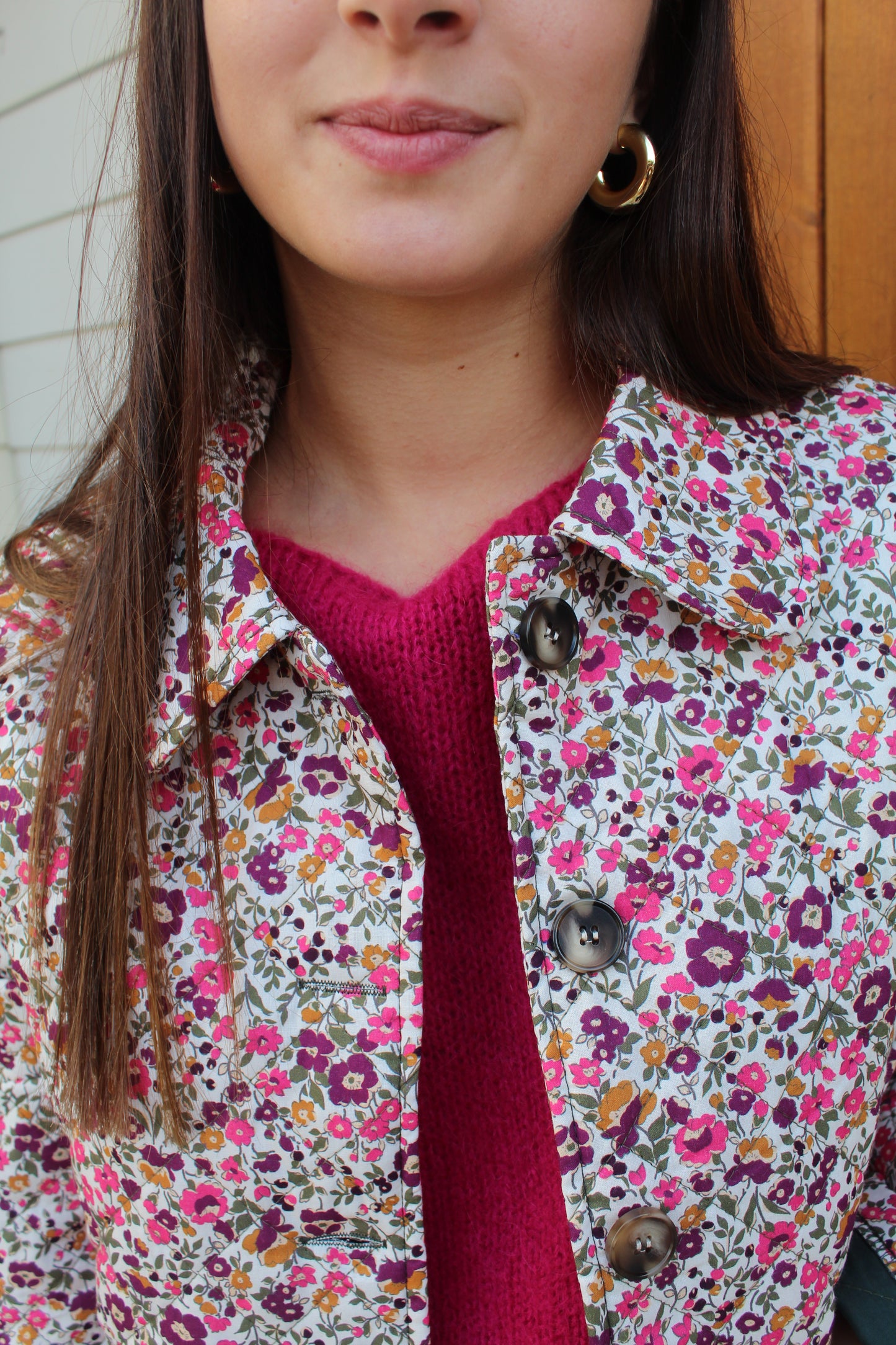 Veste fleurie ♡