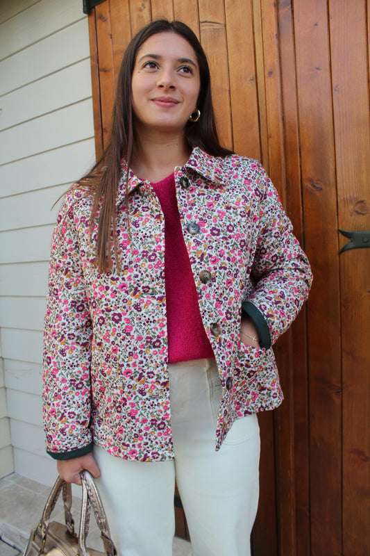 Veste fleurie ♡