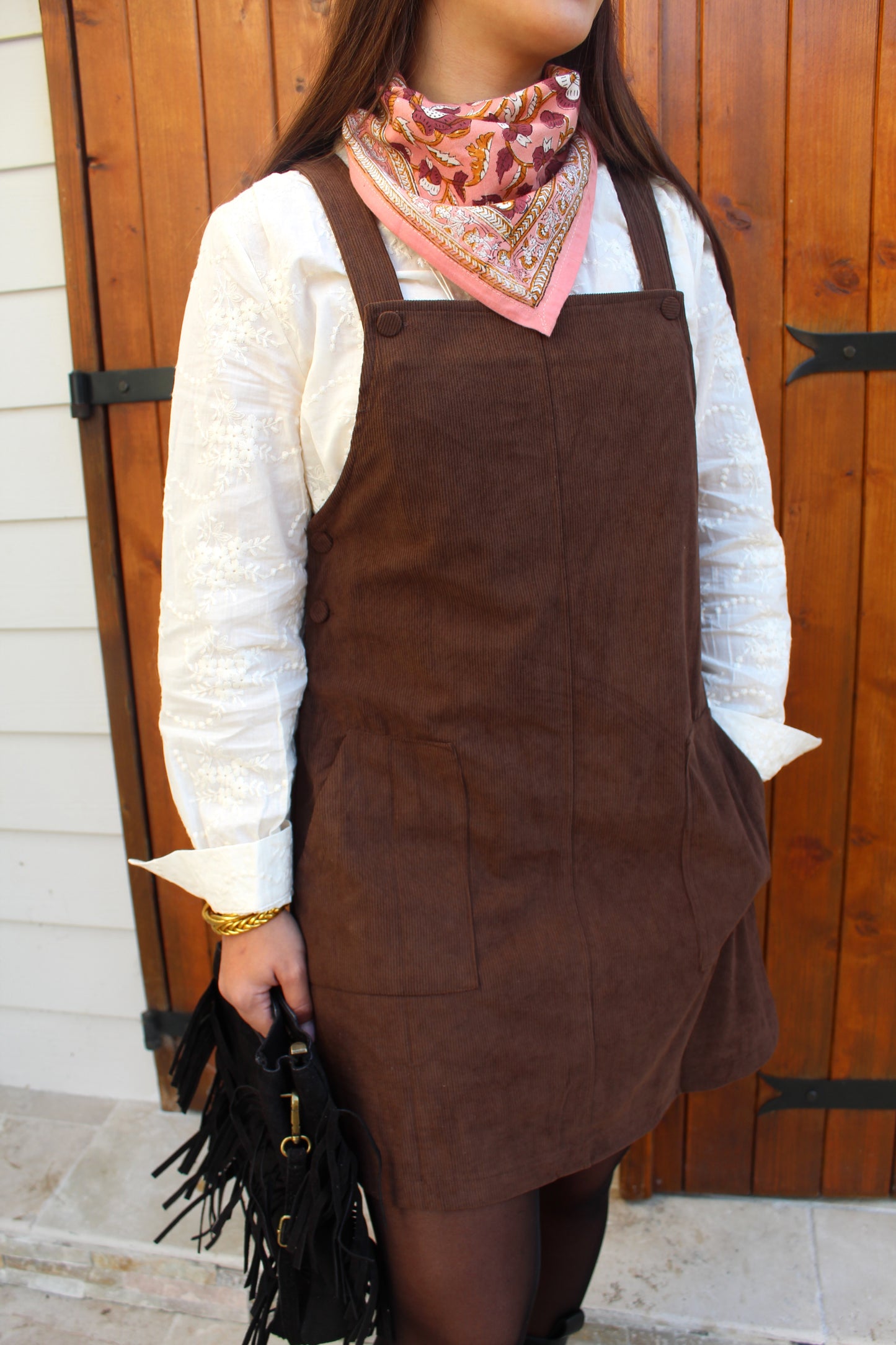 Robe salopette choco ♡