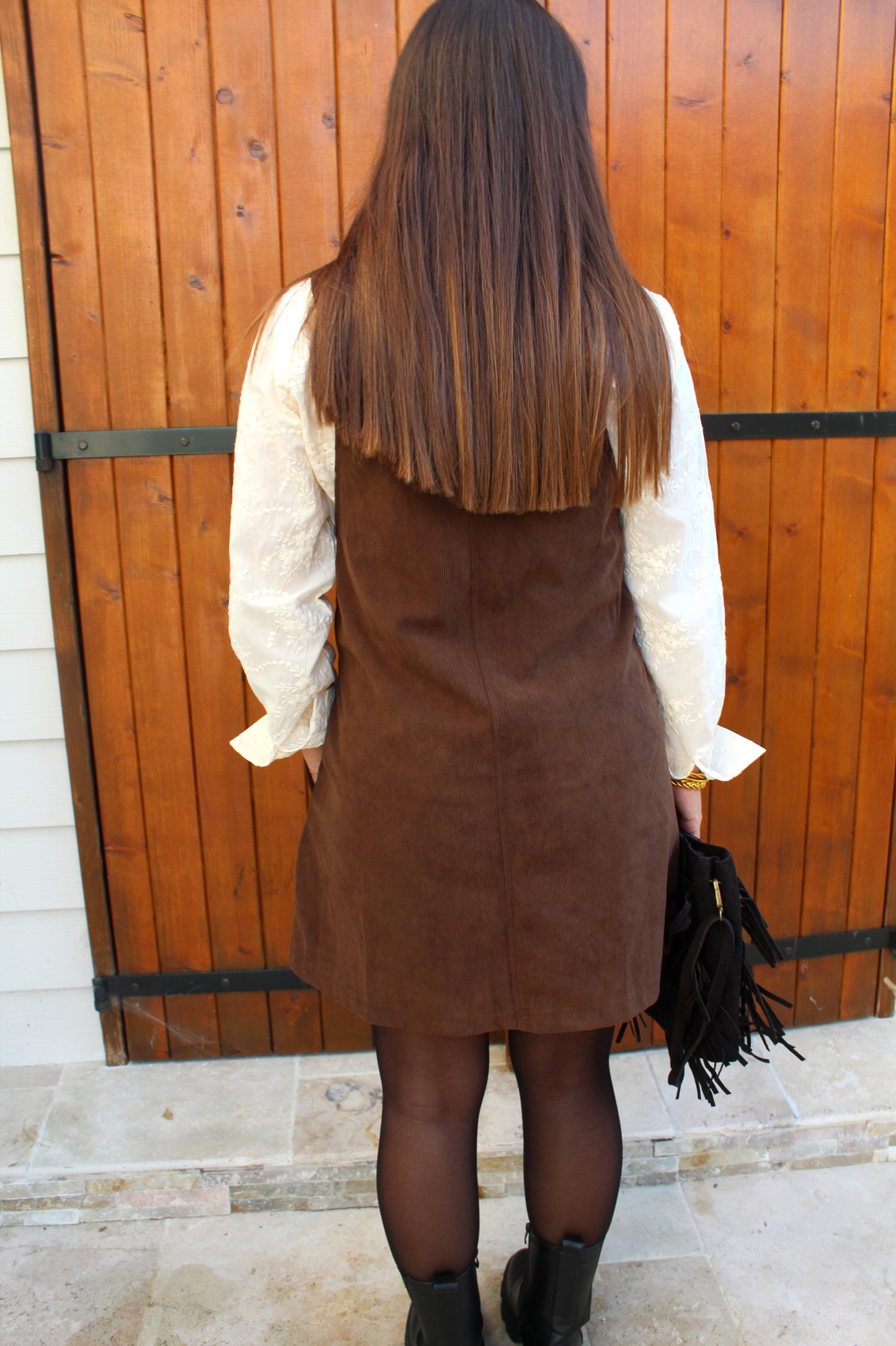 Robe salopette choco ♡