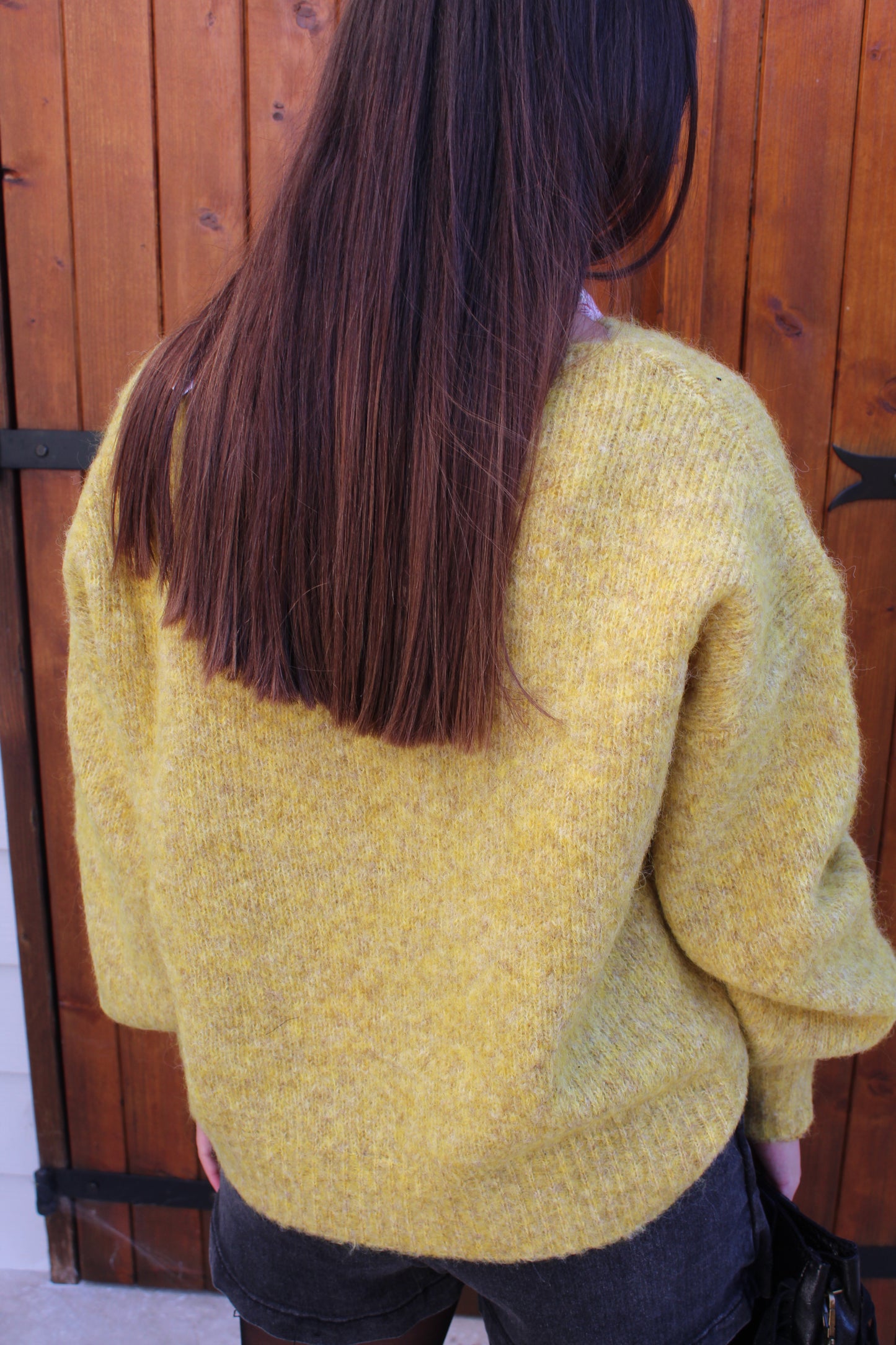 Pull moutarde ♡