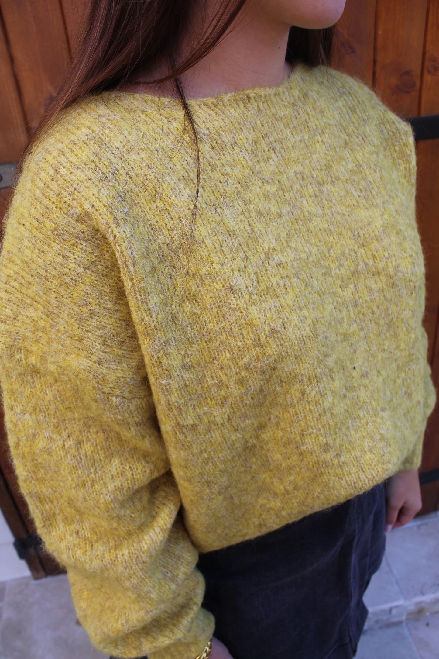 Pull moutarde ♡