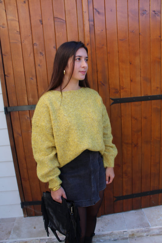 Pull moutarde ♡