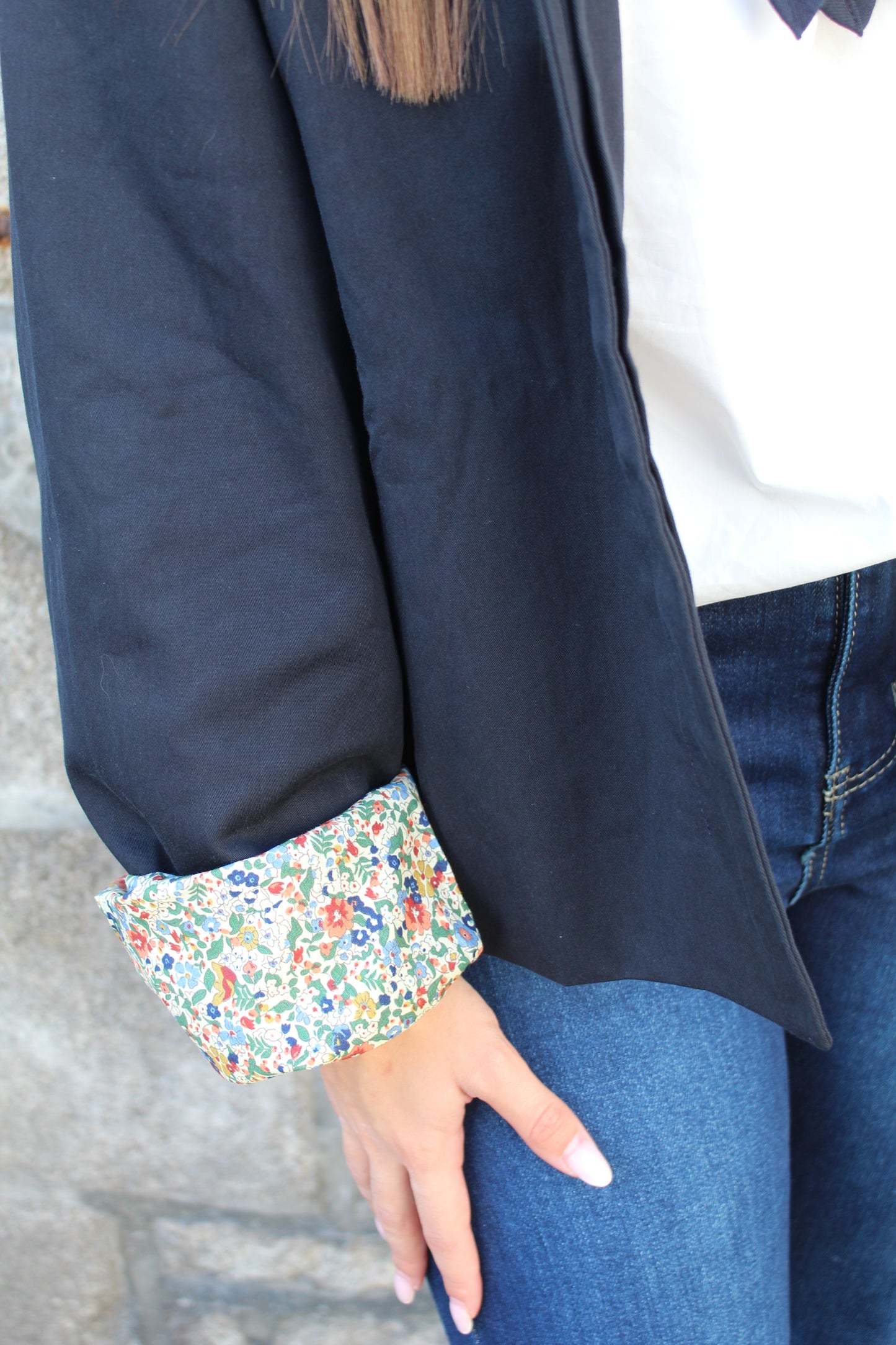 Trench court bleu marine ♡