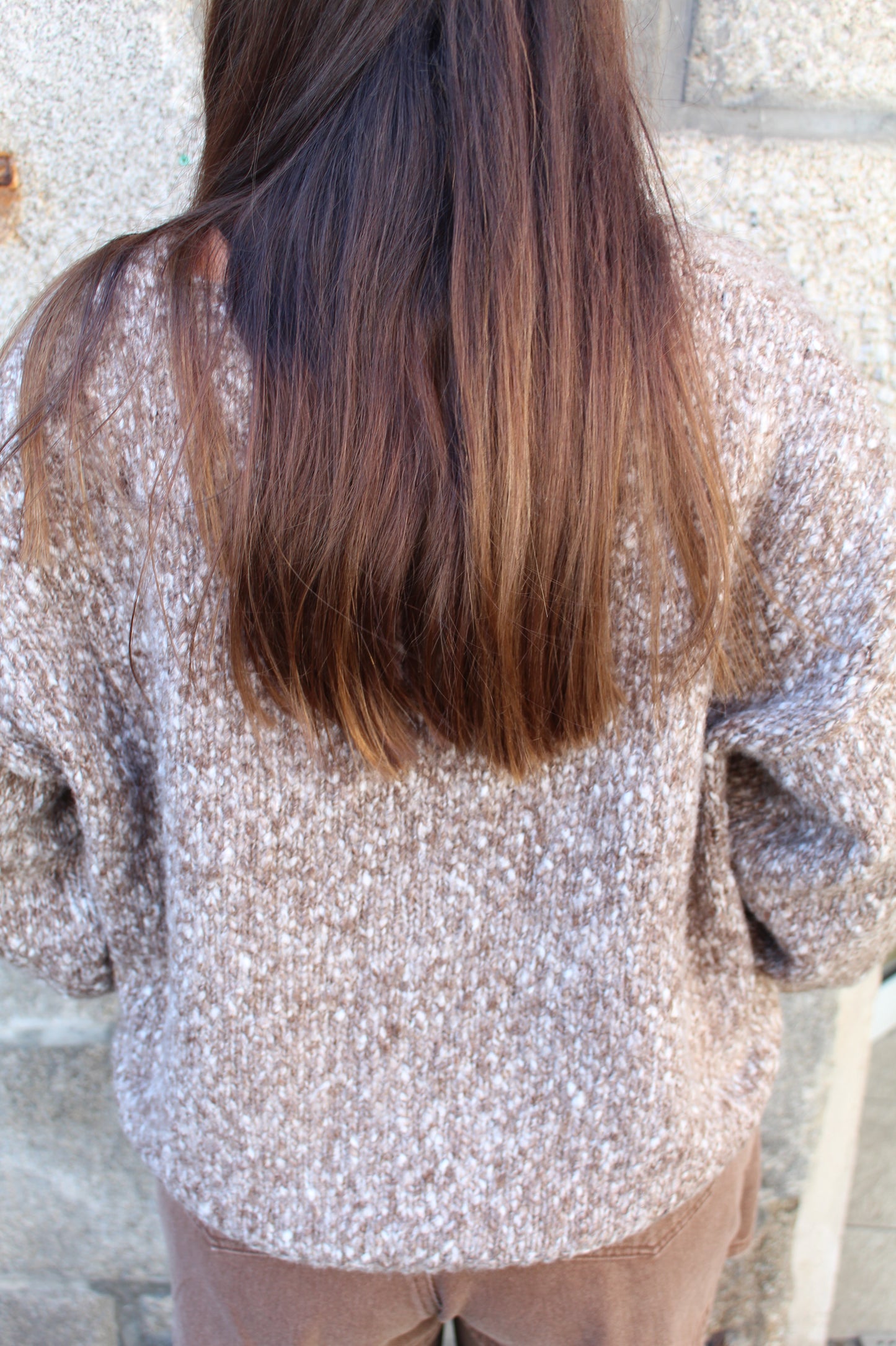 Pull café Chiné ♡