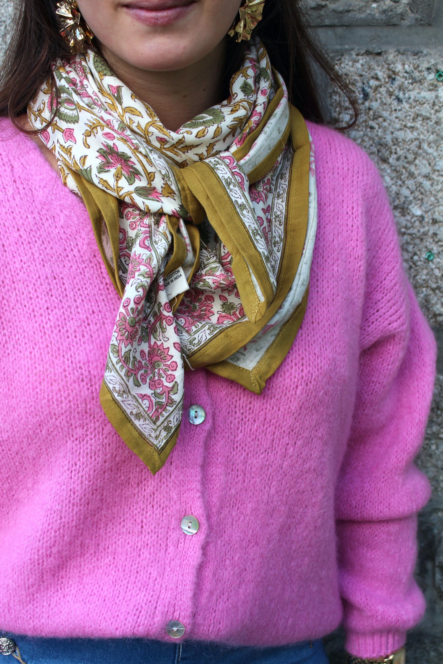 Foulard indien (grand format) ♡ Mina Jaspe